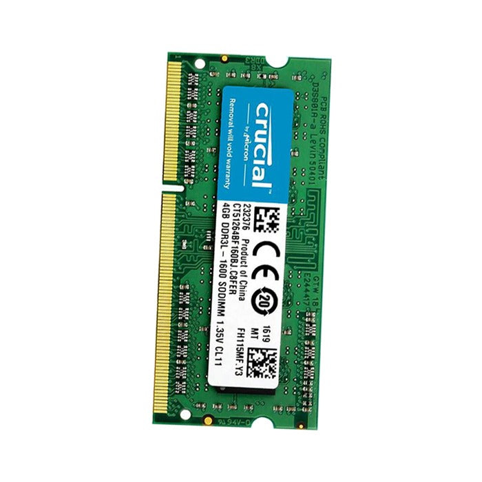 RAM Crucial 4GB DDR3 1600MHz Per Laptop - Facile Upgrade Per PC Lenti - Foto 1