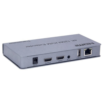 ArgoX 4K HDMI KVM IP Extender Transmitter Receiver with 120m / 200m Range, IR Remote Control, Supports HDMI1.4/HDCP1.4, RJ45 Ethernet, CAT5e/6 Cable, USB Mouse and Keyboard Extension | HDES120-KVM HDES02-KVM HDES200-KVM