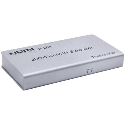 ArgoX 4K HDMI KVM IP Extender Transmitter Receiver with 120m / 200m Range, IR Remote Control, Supports HDMI1.4/HDCP1.4, RJ45 Ethernet, CAT5e/6 Cable, USB Mouse and Keyboard Extension | HDES120-KVM HDES02-KVM HDES200-KVM