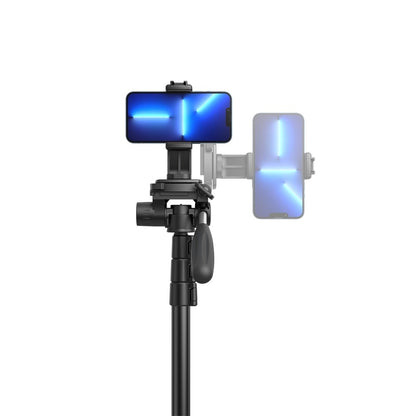 [CLEARANCE] SmallRig PT-20 Multifunctiol Encore Live-Streaming Aluminum Tripod Stand with Phone Clip Holder, Panoramic Pan Head, 1/4''-20 Threaded Hole, Top Cold Shoe Mount, 181cm Max Height and 2kg Payload Capacity for Smartphone and Camera | 3994