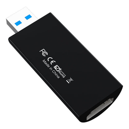 ArgoX HDVC14 HDMI to USB 3.0 Mini  Video Capture Card with 4K 30Hz in 1080p 60Hz out, Supports 24/30/36bit Deep Color, AWG26 HDMI, USB Video & Audio for Windows, macOS, Android