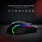 Redragon M612 Predator RGB Optical USB Wired Gaming Mouse with Up to 8000 DPI, Pentakill 5 DPI Levels, 5 Backlit Modes,11 Programmable Buttons, Software Supports DIY Key binds Rapid Fire Button