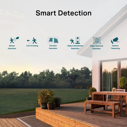 TP-Link VIGI C330 3MP Outdoor Full-Color Bullet Network CCTV Camera 2K QHD (2.8mm) Ceiling/Wall Mounting with Built-in Microphone, Human/Vehicle Smart Detection, IK10 Vandal Proof & IP67 Waterproof, 12V DC/PoE, Remote Monitoring