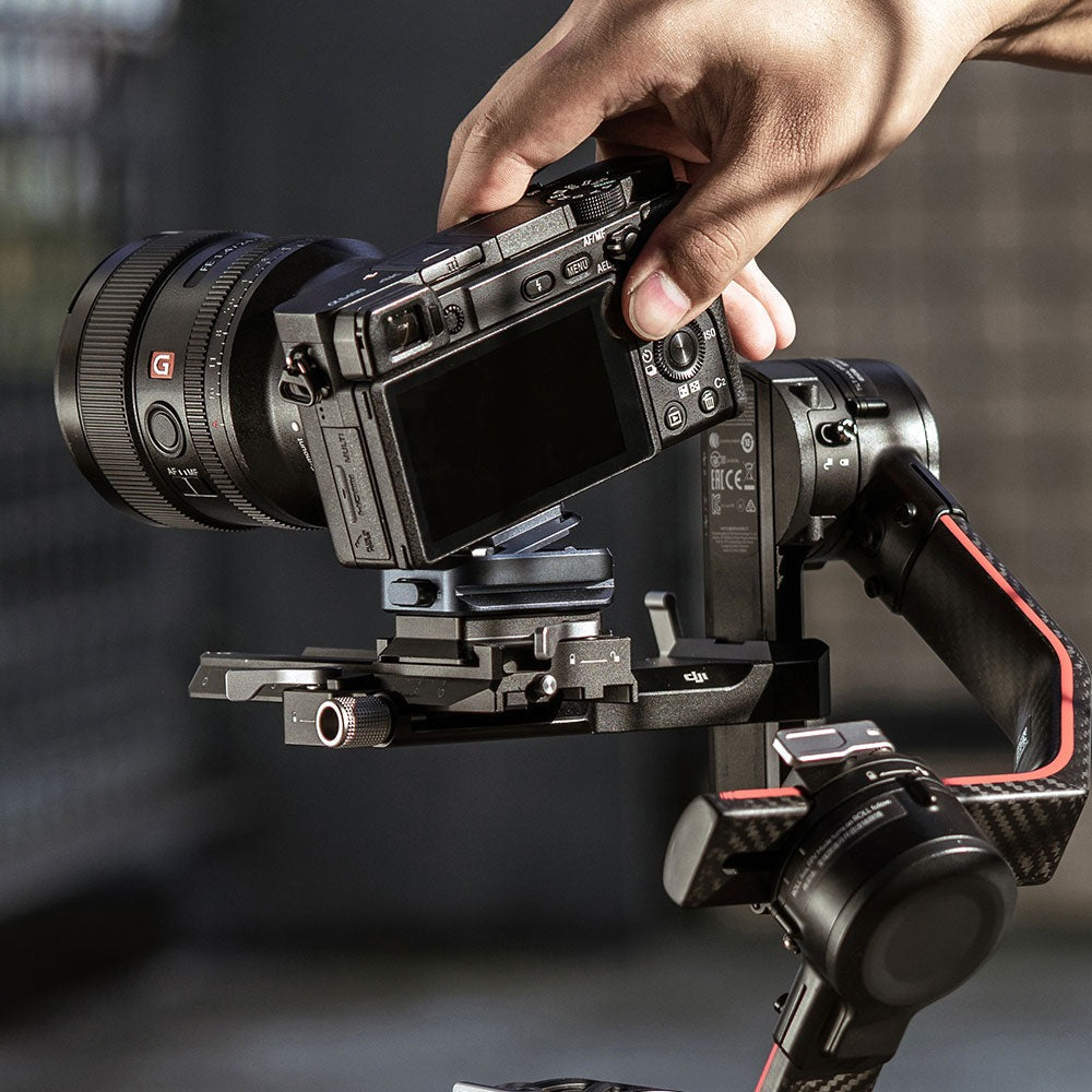 PGYTECH SpLock Arca-Type Quick Release Clamp and Plate Mount for Cameras, Tripods, Monopods, Gimbal Stabilizers, Selfie Sticks, and Sliders