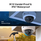TP-Link VIGI C220I 2MP IR Dome Network CCTV Camera 1080p Full HD (2.8mm) Ceiling/Wall Mounting with Human/Vehicle Classification, Smart Detection, IK10 Vandal Proof & IP67 Waterproof, PoE, Remote Monitoring