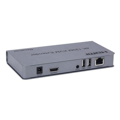 ArgoX 4K HDMI KVM IP Extender Transmitter Receiver with 120m / 200m Range, IR Remote Control, Supports HDMI1.4/HDCP1.4, RJ45 Ethernet, CAT5e/6 Cable, USB Mouse and Keyboard Extension | HDES120-KVM HDES02-KVM HDES200-KVM