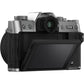 FUJIFILM X-T30 II Mirrorless Digital Camera with XC 15-45mm OIS PZ Lens, 26.1MP APS-C X-Trans CMOS 4 Sensor, 4K UHD DCI F-Log Video Recording, X-Processor 4 with Quad CPU, Wireless Bluetooth, Autofocus, 18 Film Simulation (Black, Silver)