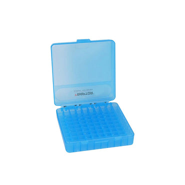 Raptor TB-906 Ammo Box Water/Dust Resistant Plastic Case 100 Rounds Flip Top Snaplock with IP65 Rating (Blue) TB 906