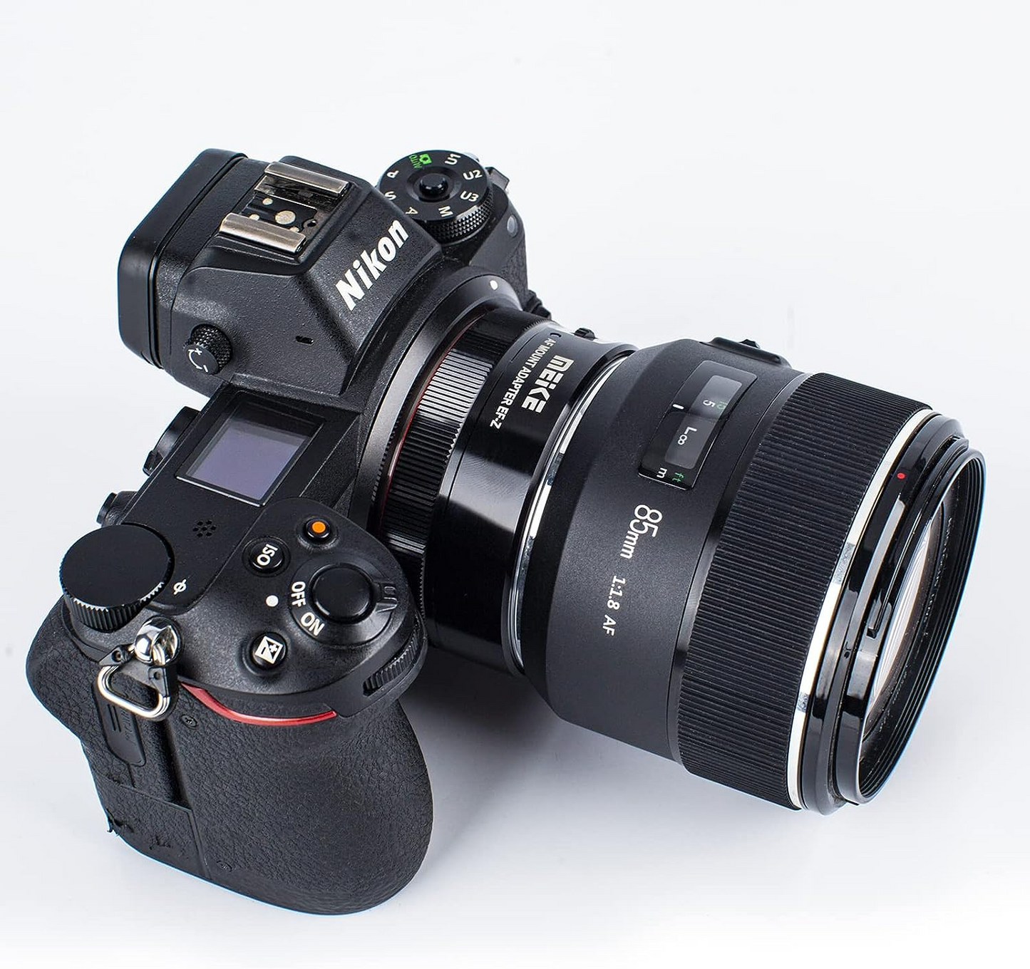 Meike MK-EFTZ-B Auto Focus Mount Adapter for Canon EF/EF-S Lens to Nikon Z Series Camera Z5 / Z6 / Z7 / Z50 / Z6II / Z7II with Built-in Image Stabilization, Support Manual / Auto Aperture DSLR & Mirrorless Camera