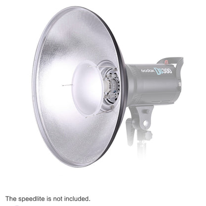 Pxel 420mm Beauty Dish Reflector with Honeycomb Grid Diffuser