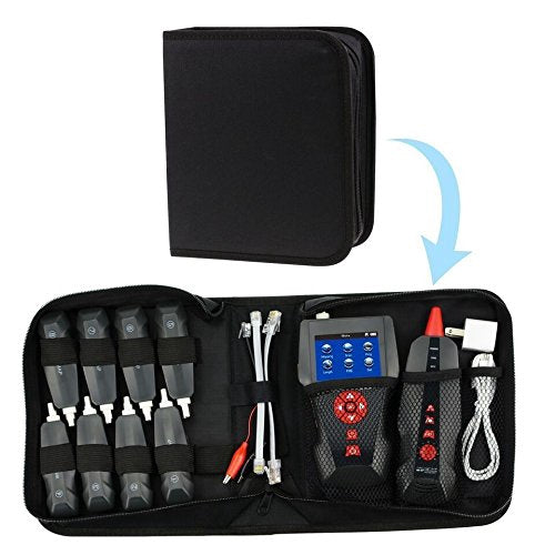 [CLEARANCE] Noyafa NF-8601W LAN Network Length Cable Tester LCD Phone Telephone Wire Tracker for PING / POE BNC RJ45 RJ11 Line Testing