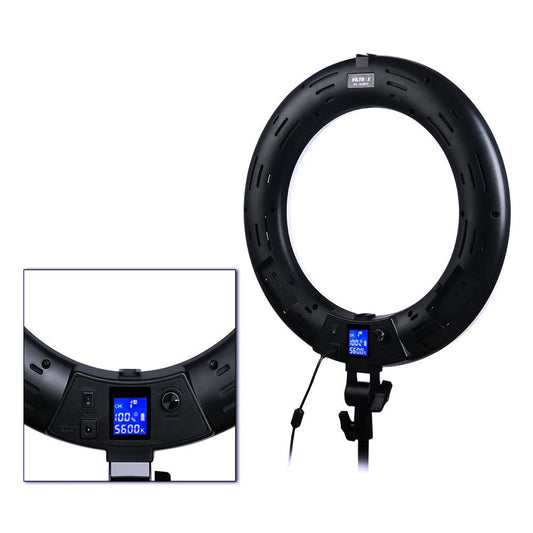 [CLEARANCE] Viltrox VL-600T 45W Video LED Ring Light Photography Lamp Bi-Color Dimmable for Phones Camera and Studio