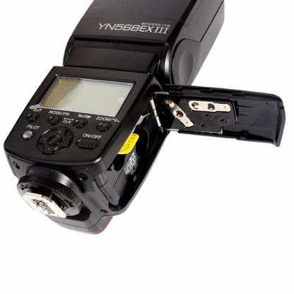Yongnuo YN568EX III Version 3 Wireless i-TTL 2.4Ghz Speedlite Manual Flash with High-Speed Sync for Nikon DSLR Cameras