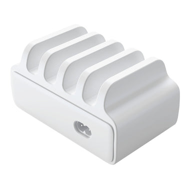 ORICO Multi-Dock USB Desktop Charging Station with Built-In Cooling Fan, Smart Power Recognition & Safety Protection for iPad, iPhone, Android Smartphones & Tablets | ORICO-DUK - Variations - 4-PORT USB