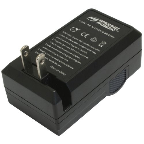 Wasabi Power Battery BMW BLH7 (2-Pack) and Charger for LUMIX DMW-BLH7, DMW-BLH7E, DMW-BLH7PP (Compatible with Lumix DC-GX850, DMC-GM1, DMC-GF7, DMC-LX10)  | JG Superstore