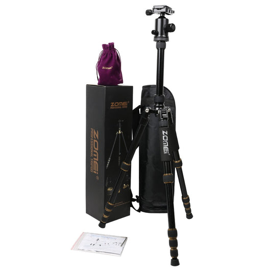 Zomei Z669 Aluminum DSLR Tripod Monopod for Compact Travel Ball Head | Z669
