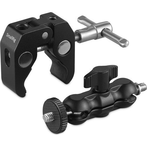 [CLEARANCE] SmallRig 2164 Multifunctional Ballhead Crab Clamp with 3.5" Ball Head Arm