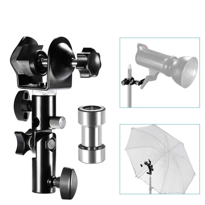 [CLEARANCE] Pxel AA-LS6 U-Clamp Clip Light Stand Bracket Umbrella Reflector Holder