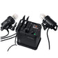 Godox P2400 Power Pack for H2400P Flash Heads with 1/17800s Flash Duration, 10-Step Power, 32 Channels, 16 Groups, and Wired or Wireless Release for Production and Studio Lighting