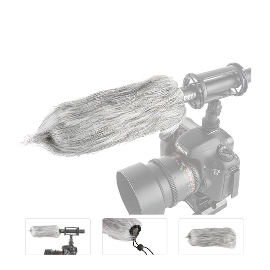 [CLEARANCE] Boya BY-B03 Fur Windscreen for PVM1000 Microphone Zoom H6 etc