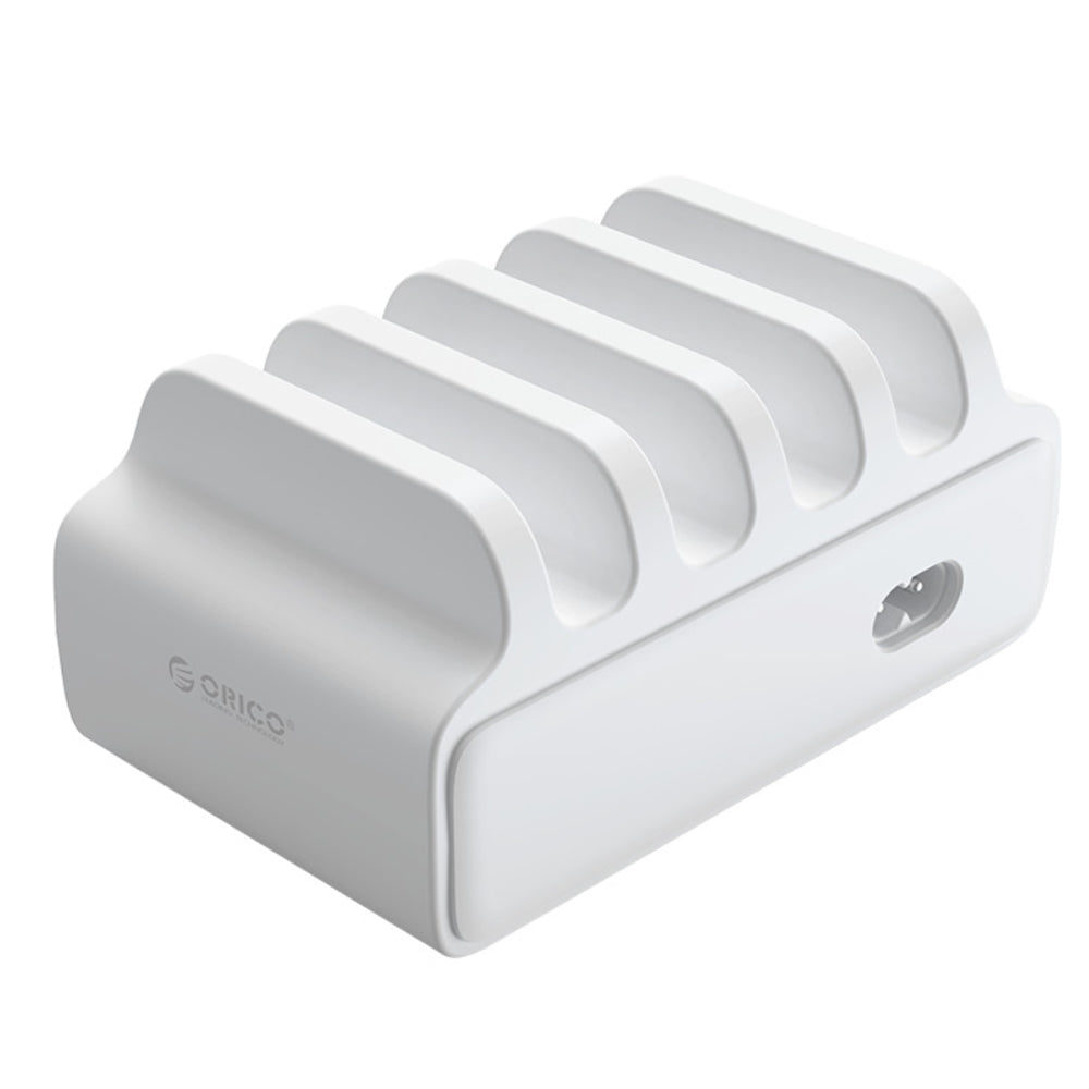ORICO Multi-Dock USB Desktop Charging Station with Built-In Cooling Fan, Smart Power Recognition & Safety Protection for iPad, iPhone, Android Smartphones & Tablets | ORICO-DUK - Variations - 4-PORT USB