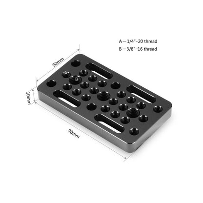 SmallRig Mounting Cheese Easy Plate for Railblocks, Dovetails and Short Rods - Model 1598