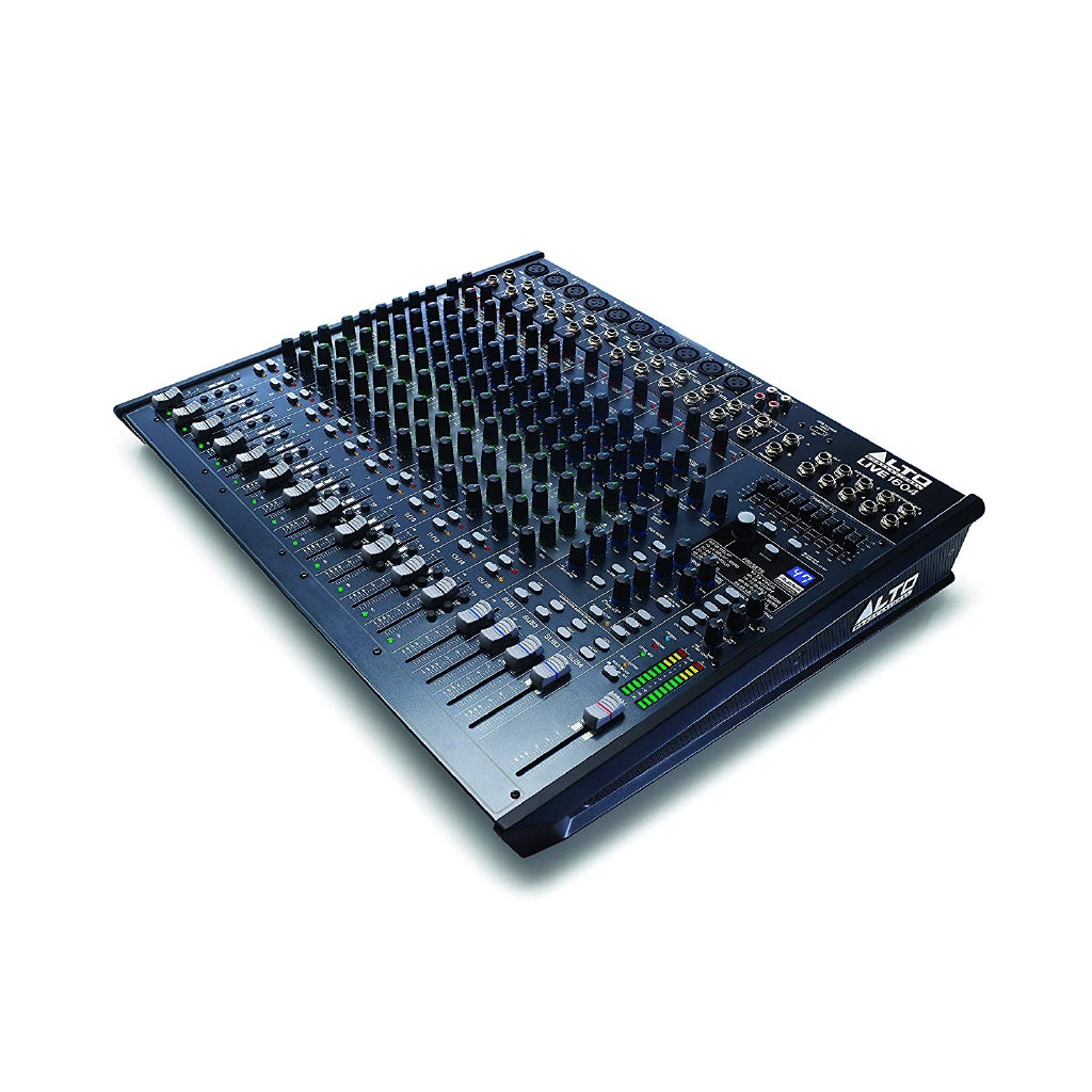 Alto Professiol Live 1604 16-Channel / 4-Bus Mixer with 10 XLR inputs