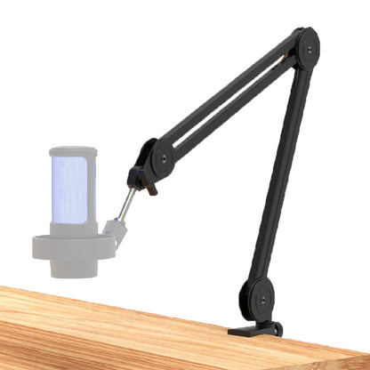 Fifine BM63 Heavy Duty Microphone Boom Arm with Triple Joint Spring Suspension, Desk Clamp, and Universal 5/8-Inch Bolt Mount