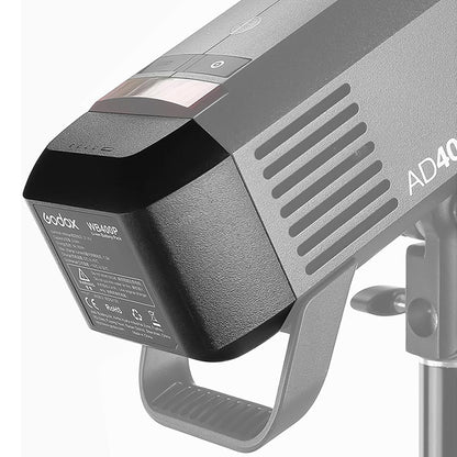 [CLEARANCE] Godox WB400P 2600mAh Battery for AD400Pro Flash Head with 380 Full Power Flashes and 2 Hours Charging