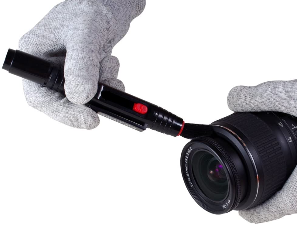 VSGO DKL-6 Camera Cleaning Kit Essential Package for DSLR Cameras APS-C Sensor Cleaning Swab, Lens Cleaning Pen, Wet Wipes, Lens Cleaning Paper, Microfiber Cloth, Air Blower