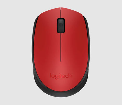Logitech M171 Wireless Optical Mouse with 1000 DPI, 2.4GHz USB Receiver, 12 Month Battery, and 10m Wireless Range for Laptop Computer PC