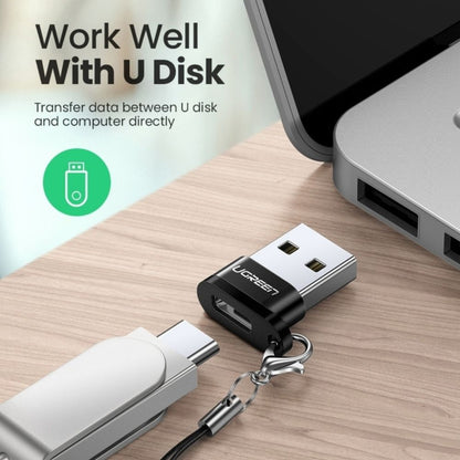 UGREEN USB-A Male to USB-C Female Fast Charging & Data Sync USB Connector Adapter Dongle