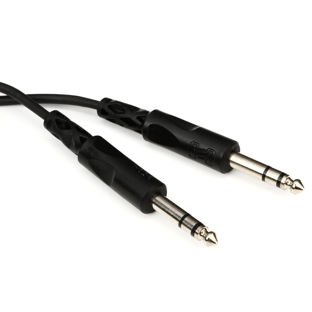 Hosa Technology CSS-105 Stereo 1/4 Male Phone to 1/4 Male Phone TRS Cable - 5'