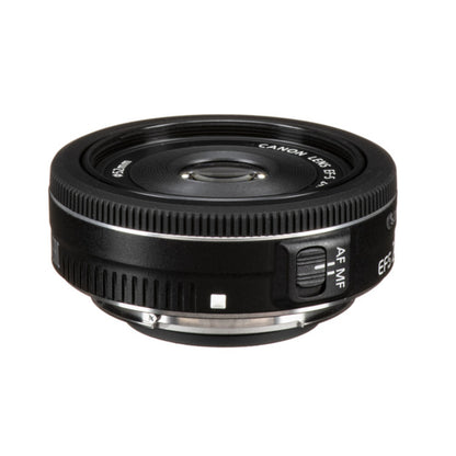 Canon EF-S 24mm f/2.8 STM Prime Lens with APS-C Sensor Format and Wide Angle Focal Length for EF-S Mount DSLR Camera Body