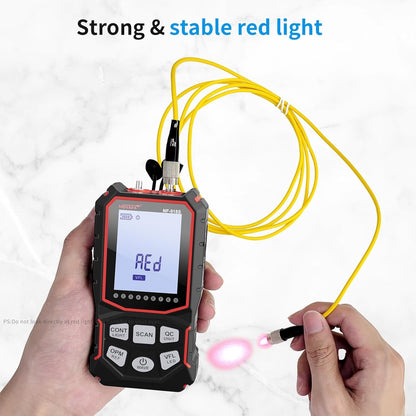 Noyafa NF-918S Network Cable Tester With 6 Wavelength Optical Power Meter, PoE Network Tools, Digital Multimeter, RJ45 Network Tester For Ethernet Cable, Telephone Line, BNC Coaxial Cable, Electric Wire