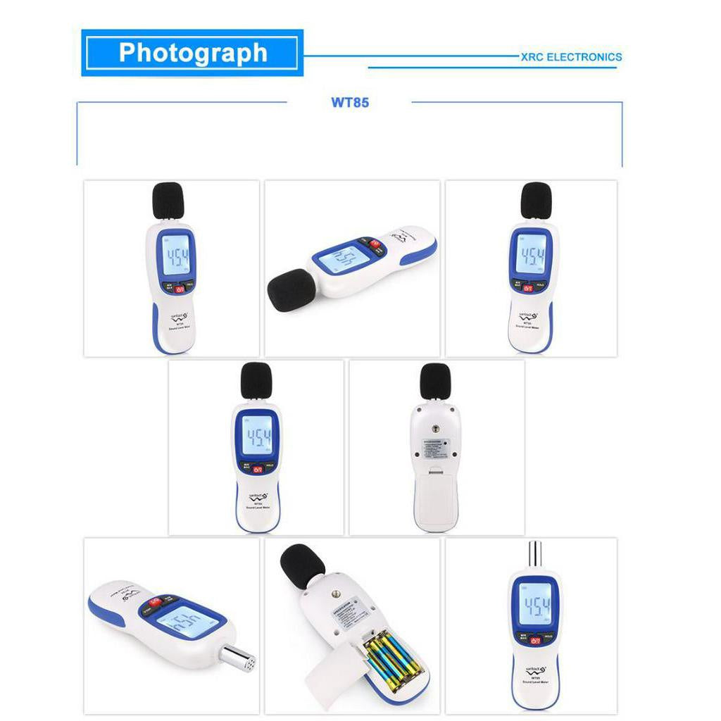 [CLEARANCE] Wintact by Benetech WT85 Sound Level Noise Decibel Meter Tester