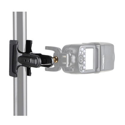 Pxel AA-CT4 Heavy Duty Metal 1/4" Camera Clip Clamp Flash Reflector Holder Mount for Studio Backdrop Camera