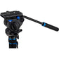 Benro MCT38AFS4 Monopod with Flip Locks, 3-Leg Base, and S4 Video Head