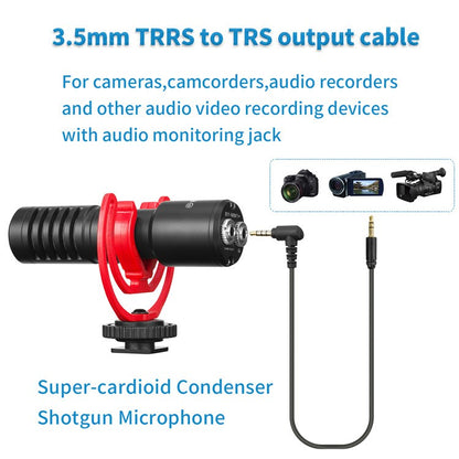 [CLEARANCE] Boya BY-MM1+ Plus Shotgun Microphone for Smartphones, Cameras, PC, Recorders, Tiktok, Livestream Vlogging Youtube