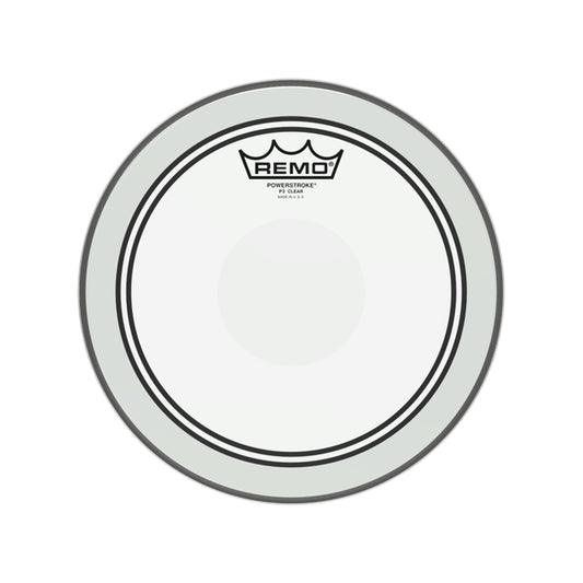 Remo 18" / 22" Powerstroke P3 Clear Bass Drum Head with Focused, Warm Mid & Low Range Tones for Bass and Resonant Batter Drums P3-1318-BP P3-1322BP