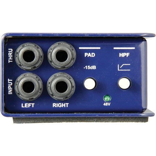 Radial Engineering J48 Stereo Phantom Powered Active Direct Box