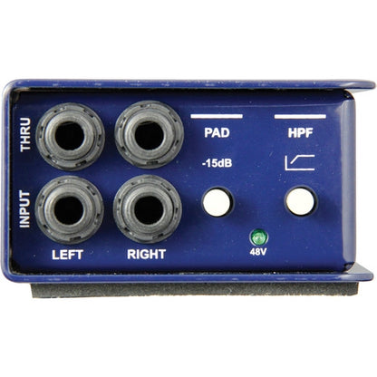 Radial Engineering J48 Stereo Phantom Powered Active Direct Box
