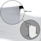 Pxel AA-ML3060W 300cm x 600cm Seamless Muslin Background Cloth Backdrop White