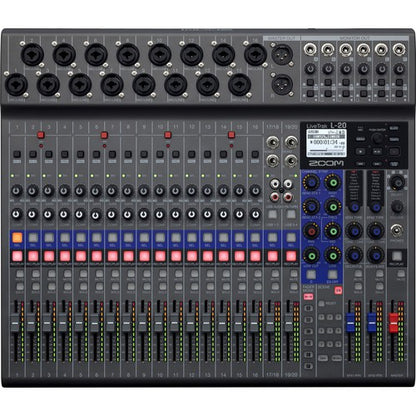 Zoom LiveTrak L-20 20-Input Digital Mixer & Multitrack Recorder