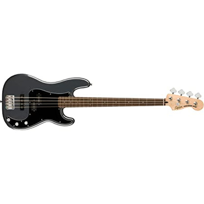 Squier by Fender Affinity Series Precision Bass Jazz PJ Electric Guitar with Single-coil Jazz Bass, 20 Frets