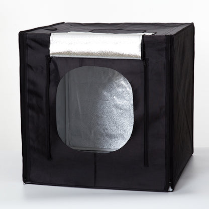 Pxel LB50LED 50cm x 50cm Studio Soft Box LED Light Tent with Backdrop and Bag