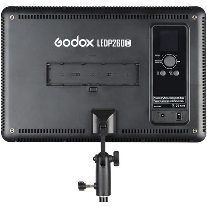 Godox LEDP260C CRI95+ TLCI94+ 30W Ultra-Thin Lightweight Adjustable LED Video Light, 3300K-5600K Continuous Lighting Panel