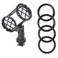 [CLEARANCE] Boya BY-C04 Camera Video Microphone Shock Mount for Boya BY-BM6060 Rode NTG-1, NTG2, NTG-3, NTG-4 Audio Technica AT897, ATR6550 Sennheiser MKH-416, ME66/K6 MKE-600 Azden SGM-1X Sony ECM-CG50
