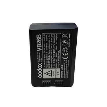 Godox VB26B 2980mAh Li-Ion Rechargeable Speedlight Flash Battery with 480 Full Power Output Capable for V1 Flash Head