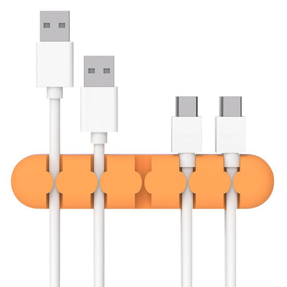 [𝐒𝐔𝐏𝐄𝐑 𝐒𝐀𝐋𝐄] ORICO CBS5 Desktop Cable Mager Organizer with 5 Ports and High Strength Double-Sided Adhesive Tape for Max 5mm Diameter Cords